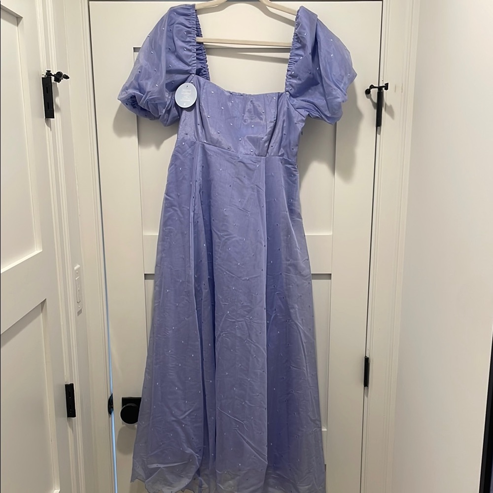 Hill House Periwinkle Smocked Dress